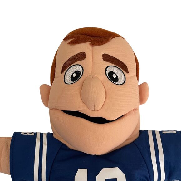 NFL Peyton Manning Plush Hand Puppet Colts #18 Bleacher 2011 - Picture 3 of 7